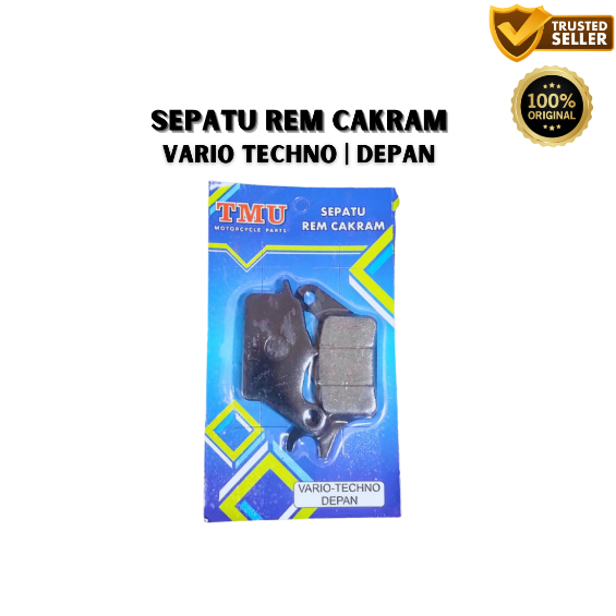 Sepatu Rem Cakram / Kampas Rem Cakram Motor Depan Vario Techno, Beat New, Spacy, Vario New, Scoopy