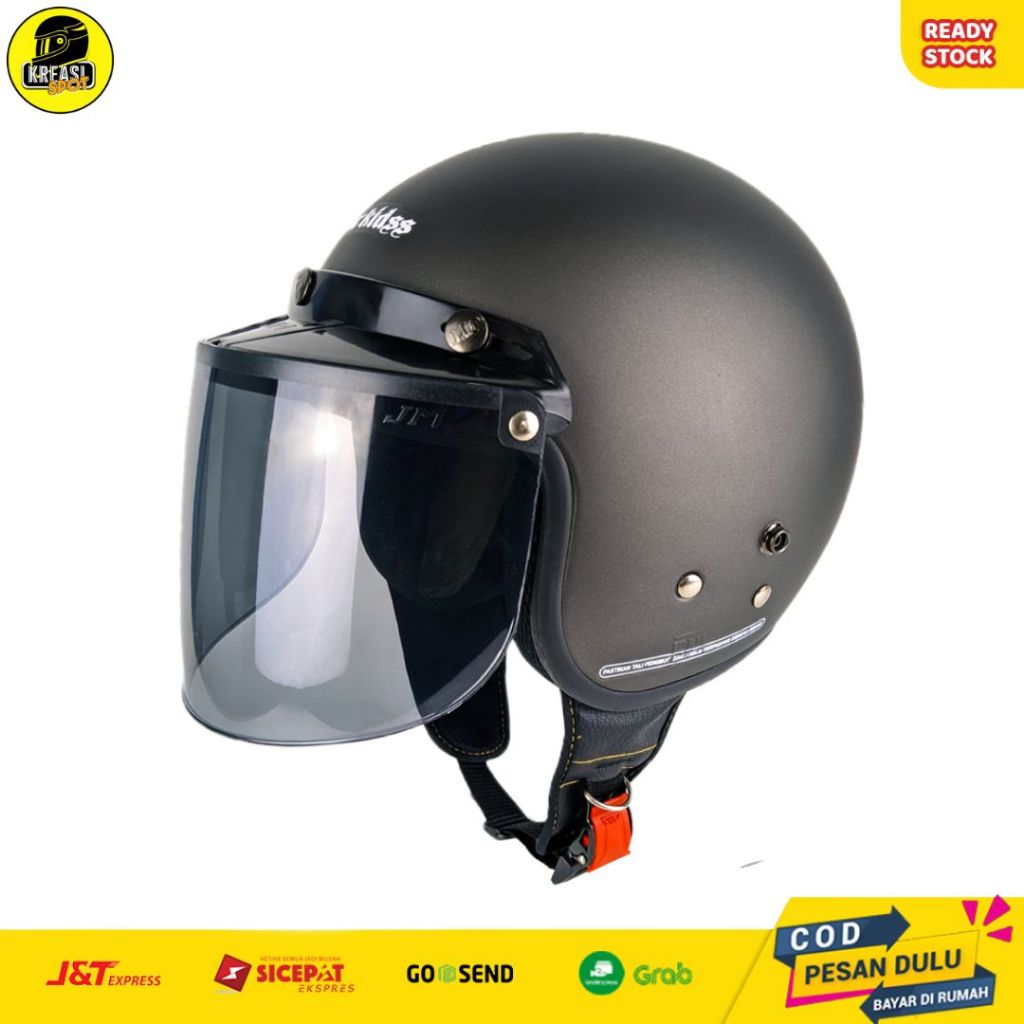 Helm Bogo Anak Laki Laki Perempuan 2-5 Tahun SNI
