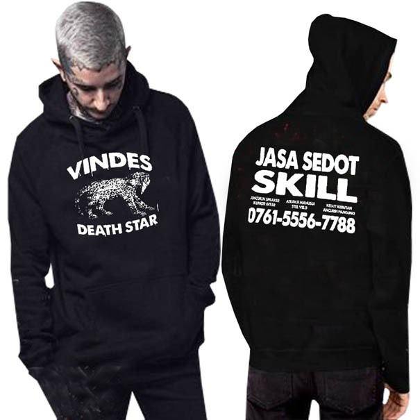 New Jumper Hoodie Vindes X Teenage Death Star Hoodie Bahan Cotton Fleece | Size M L XL XXL | STOCK T