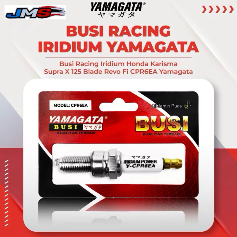 Busi Racing Iridium Power Vario Beat Satria FU Nmax Mio Jupiter Z RXKing Spin Supra X KLX Yamagata O