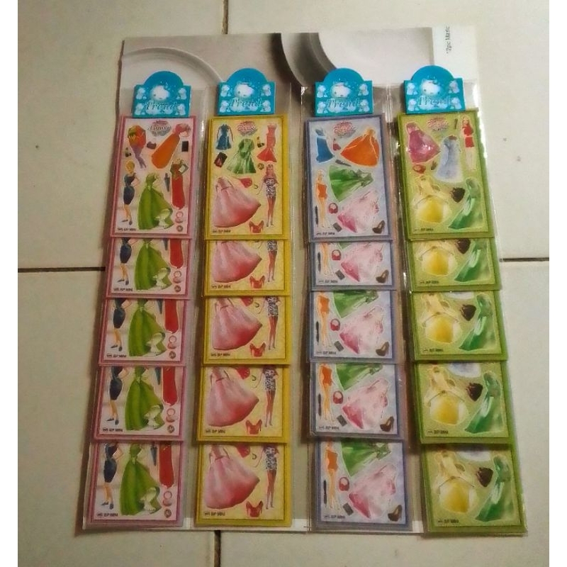 

Bp-jadul serba-2000 bongkar pasang mini isi 20 pack 40 pcs/lembar