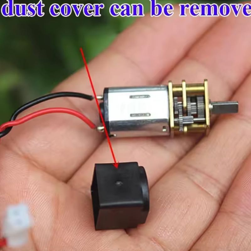 DC Micro Motor N20 DC 3-6V Slow Speed Reduction Gearbox 50 RPM DC 5V