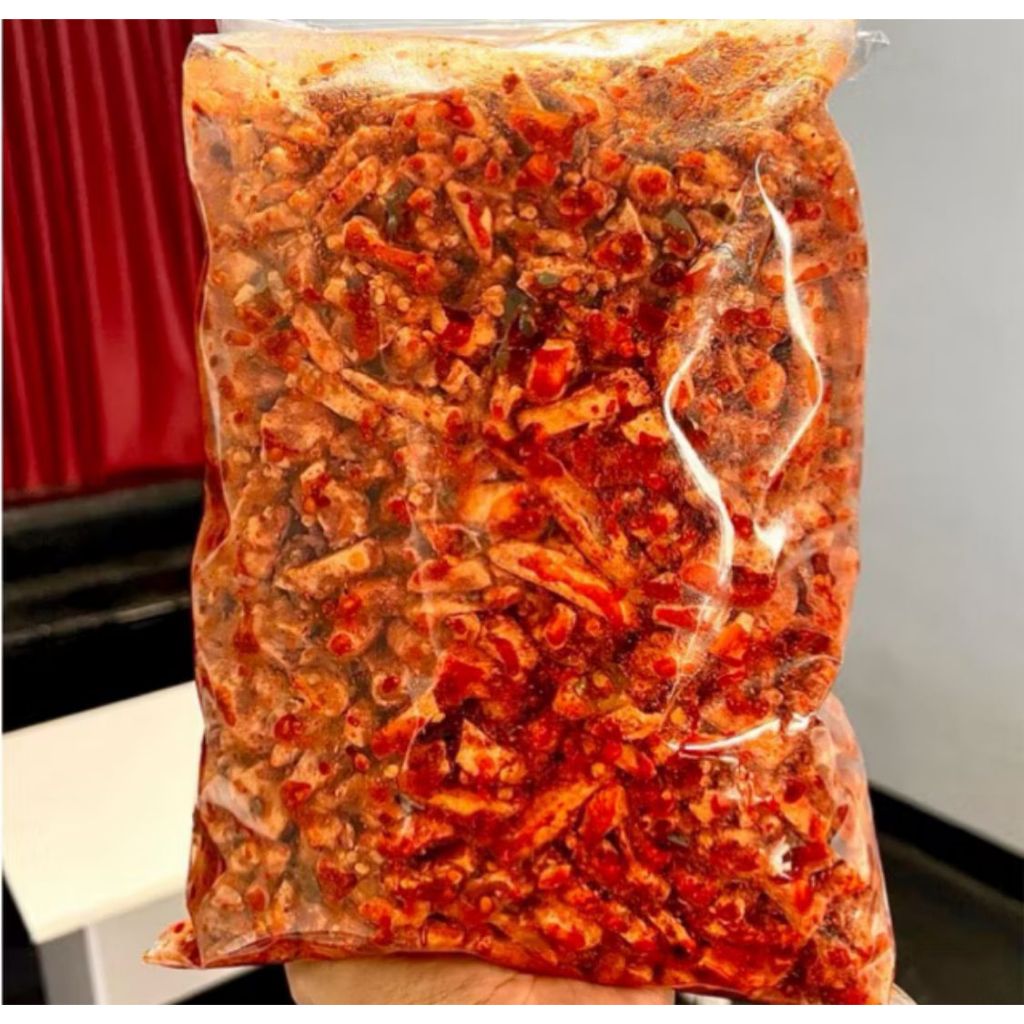 

Basreng stik pedas daun jeruk 1kg baso goreng