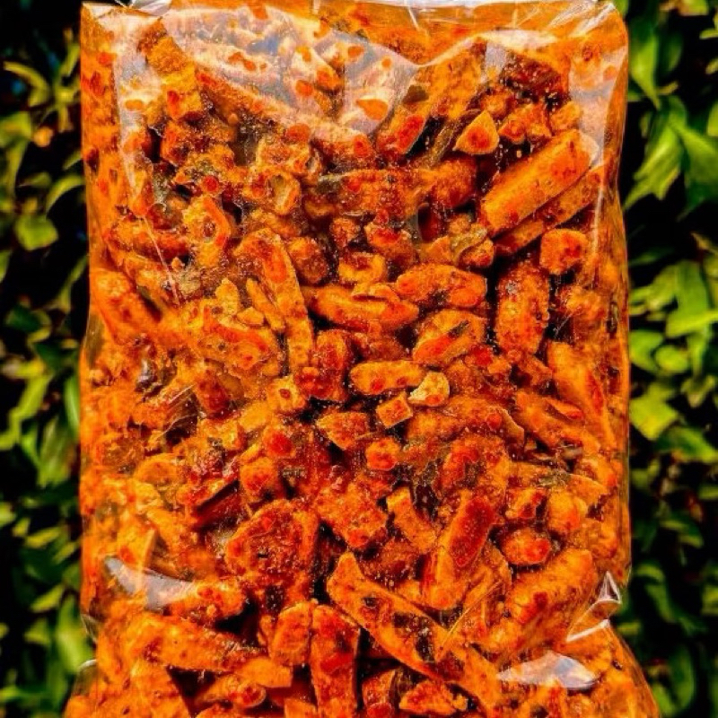 

Basreng 1kg pedas gurih daun jeruk renyah kriuk Cemilan cemilan snack
