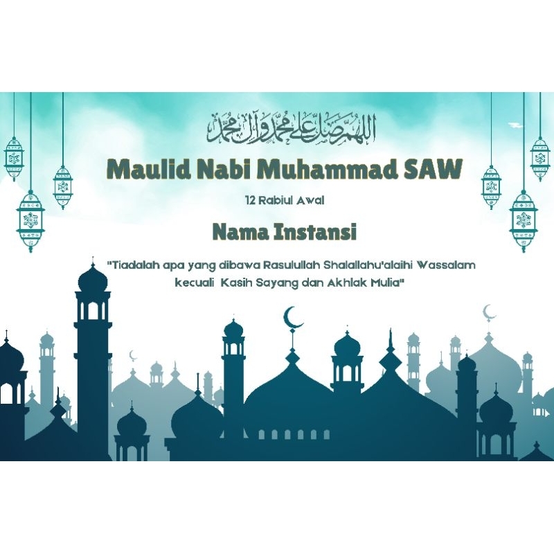 Desain Banner Acara Murah Template