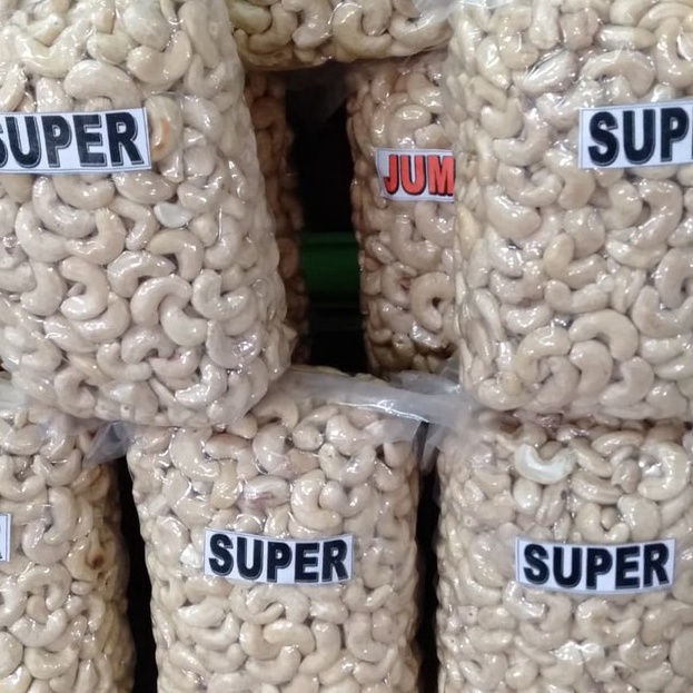 

Trendy 1kg Kacang Mede MENTAH Super 1kg Snack Mete Mente Raw Cashew Nut Imut Kupas Murah Kiloan MENTAH