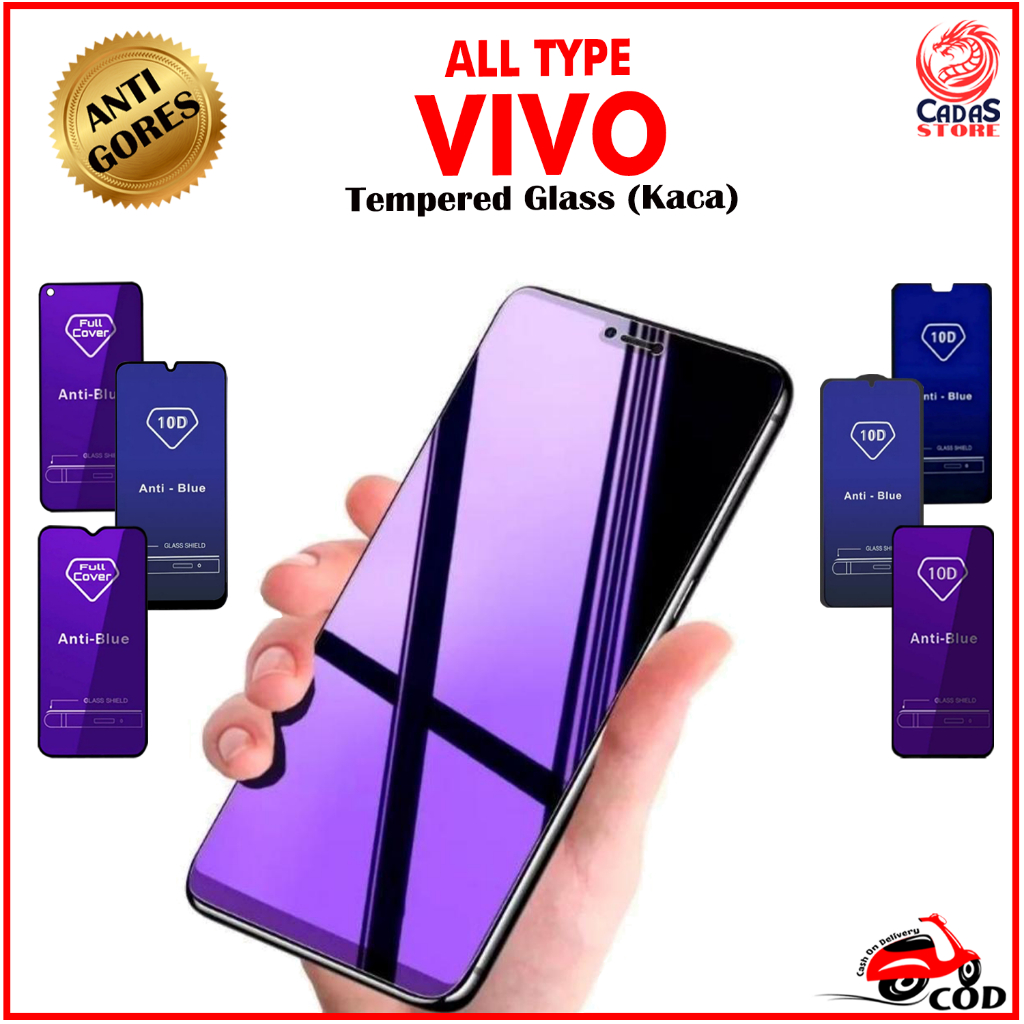 Tempered Glass Anti Blue VIVO V40 LITE 4G/5G / X21 / X21i / X21 UD / X50 Antigores Screen Protector
