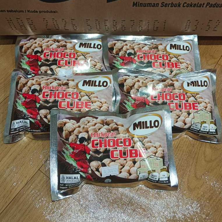 

Millo Cube Lokal Kacang Arab/Chickpeas 5 Pack (Per Pack Isi 50 Cube)