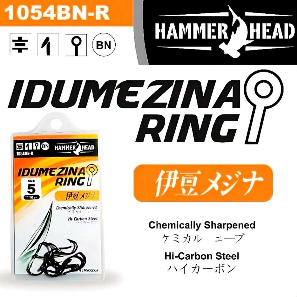 Kail Idumezina Hammerhead IDUMEZINA RING 1054BN-R High Carbon Steel Fishing Hook