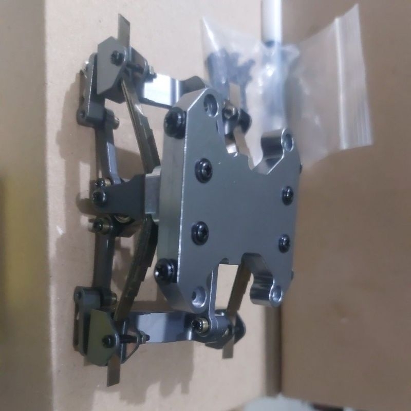 Suspensi Seesaw Metal WPL B16 B36 Per Daun 5 Lapis RC Truck