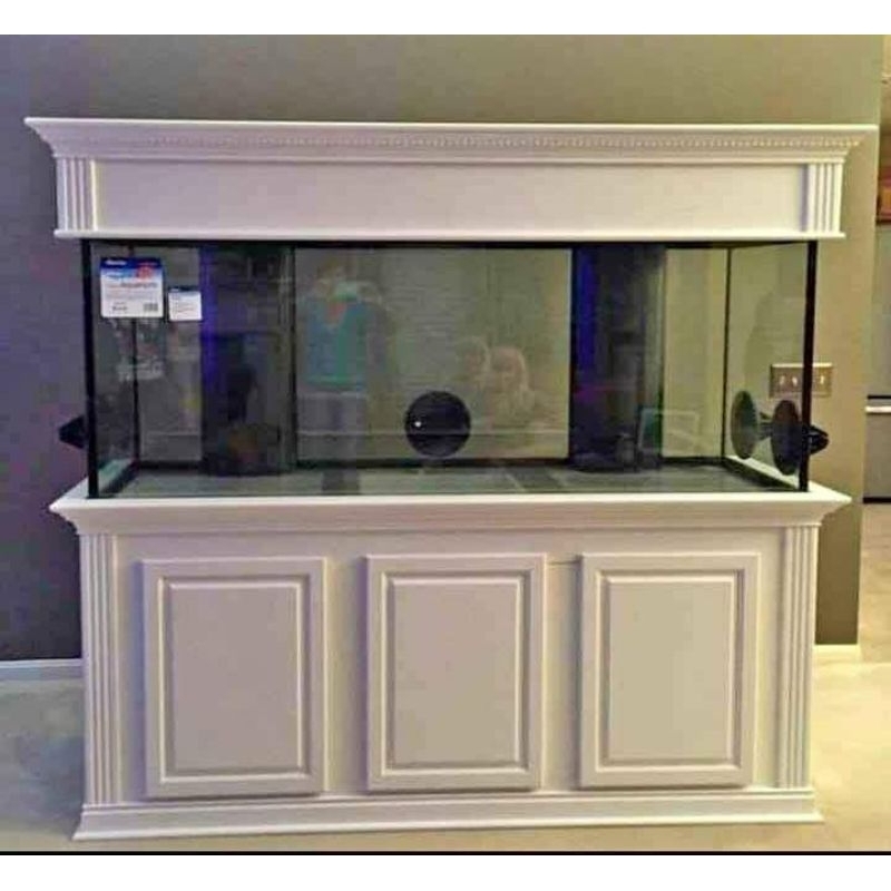 Akuarium set meja kayu / aquarium set meja kayu