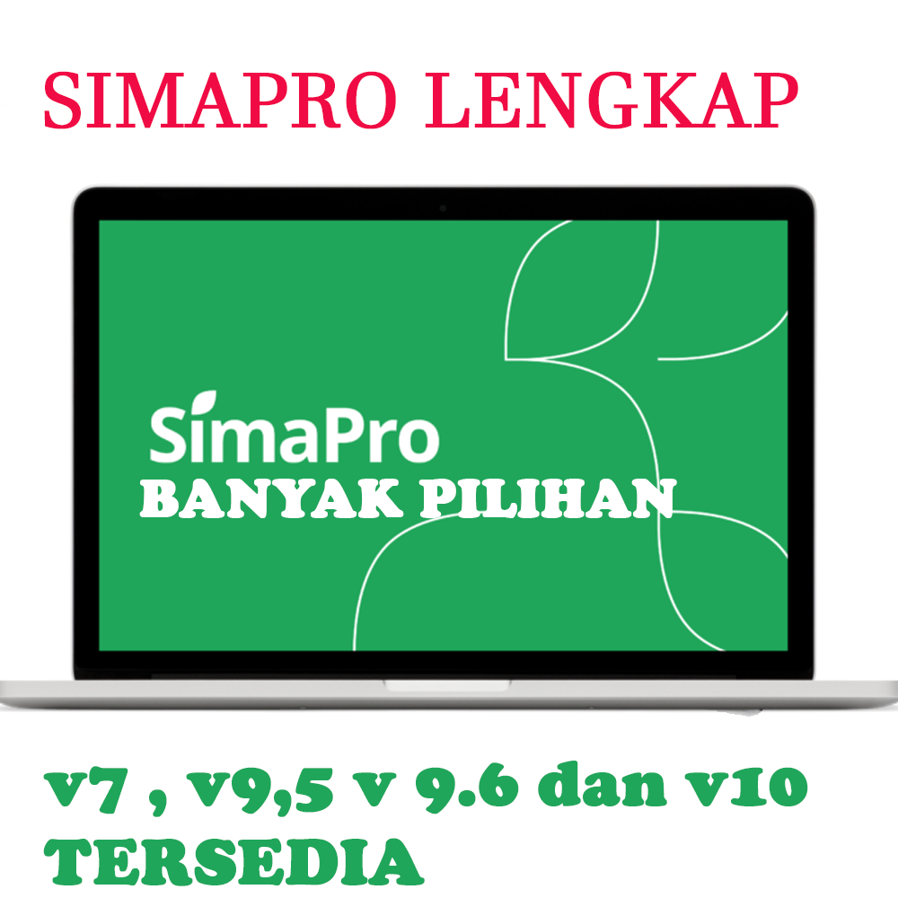 Software SimaPro Lengkap V7, v9.5 dan v10