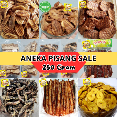 

ANEKA KERIPIK PISANG SALE / Kripik, Cemilan Camilan Manis, Makanan Ringan - Duo BocIL Snack