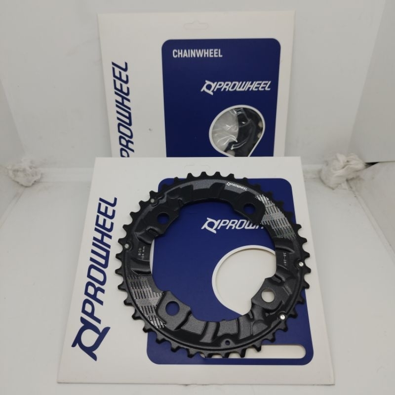 PROWHEEL Chainring 38T BCD 104mm Untuk Double Chainring