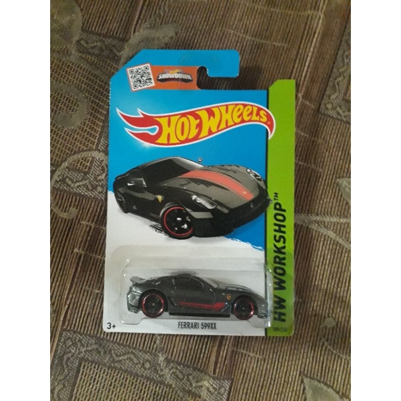 hot wheels ferrari 599xx hitam