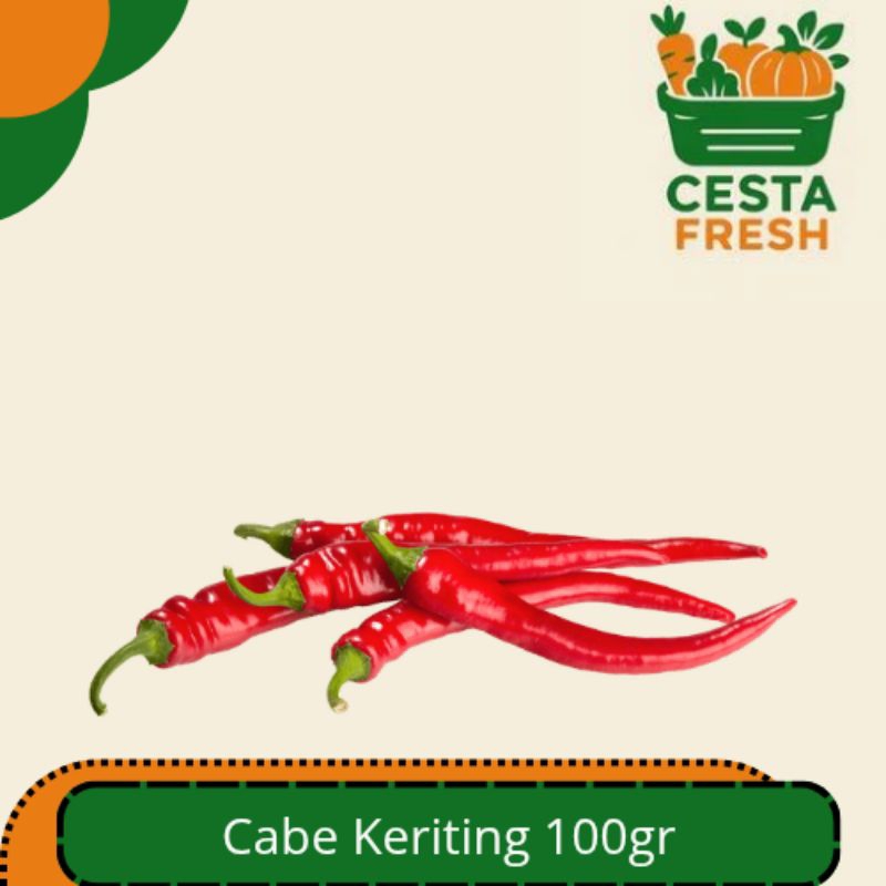 

CABE KERITING 100GR