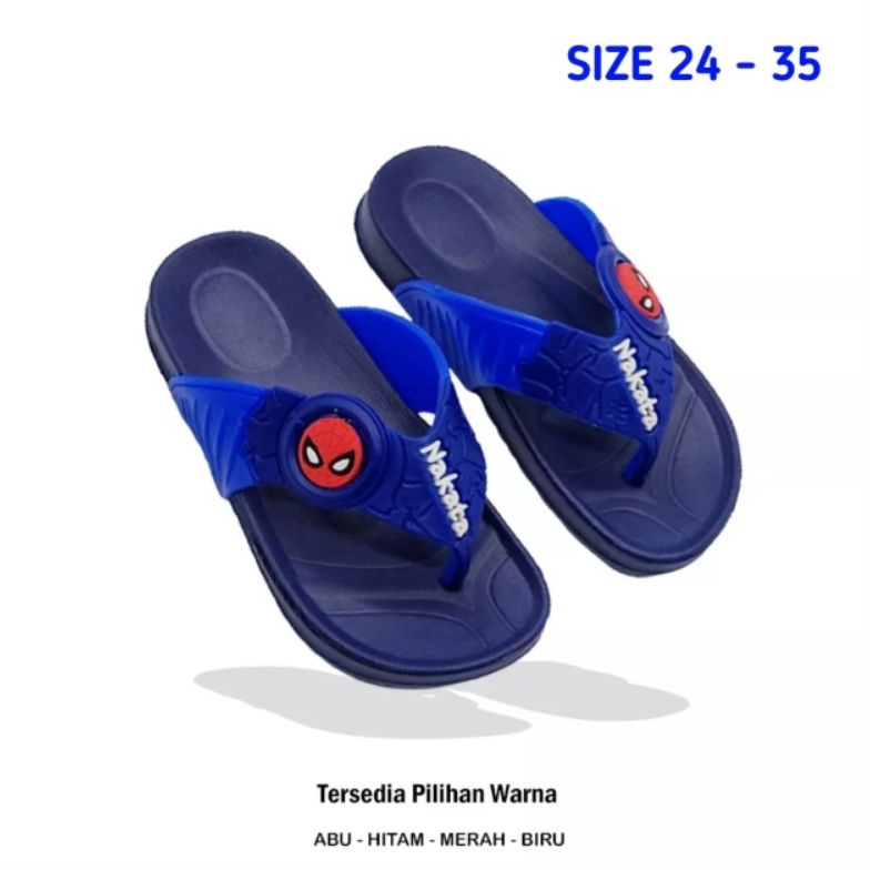 Good PIKU Sandal Jepit Anak Laki Cowok Sendal Jepit Anak Sandal NAKATA