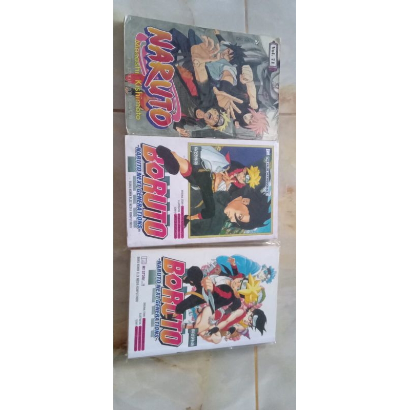 komik naruto 71 , boruto 3 4