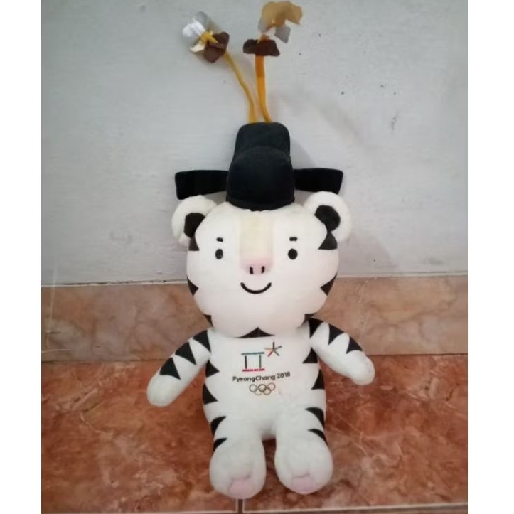 Boneka Maskot Winter Olympic Olimpiade PyeongChang 2018