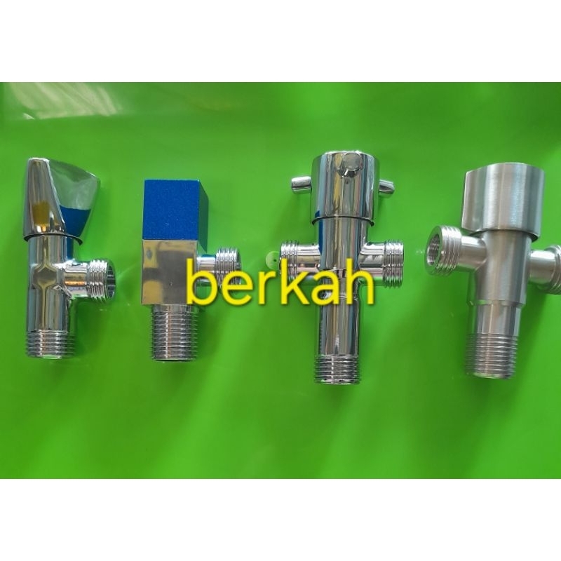 syop kran shower stop kran tee double