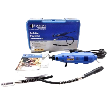 FULL SET BENZ BZ-8890 Mini Die Grinder Set - Tuner Set Gerinda Bor Mini