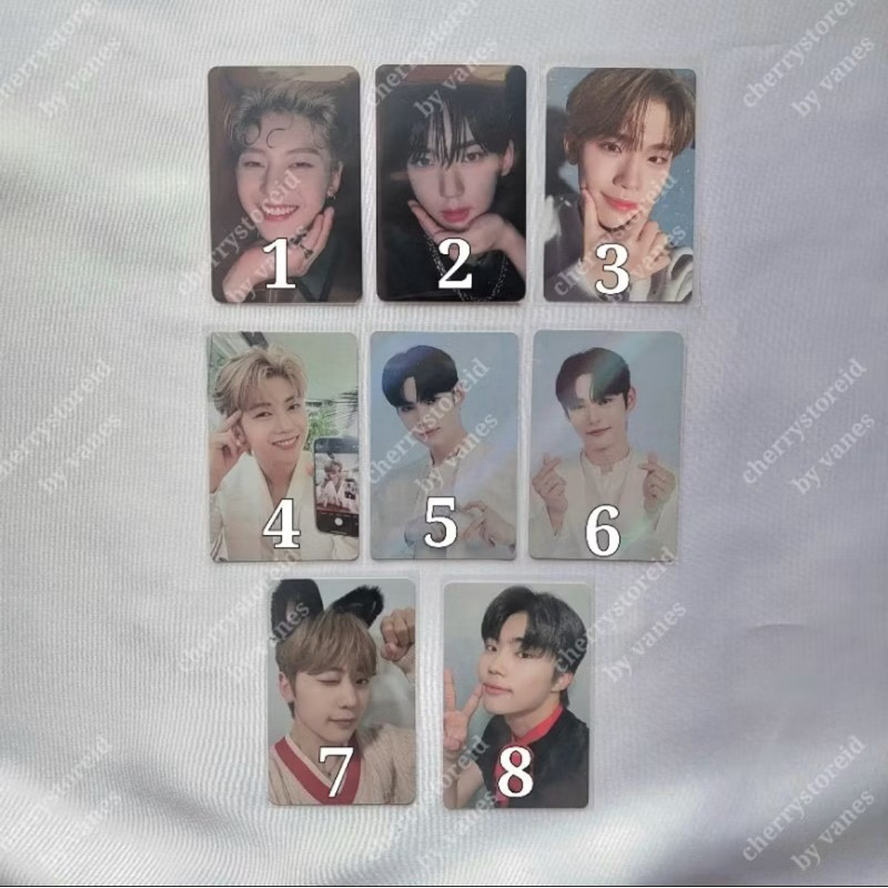 ZB1 ZEROBASEONE PC PHOTOCARD MATTHEW YUJIN BEATROAD TAERAE WITHMUU JIWOONG HANBIN FANCON MAKESTAR GU