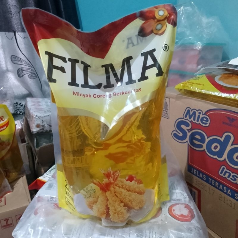 

Ready Stock, Terbatas Jangan Sampai Kehabisan!!! Minyak Goreng Filma (2 Lt)