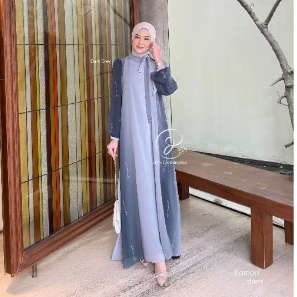 DYN - Kamari Dress DYN CLOTHINGLINE Gamis Premium DYN SIGNATURE
