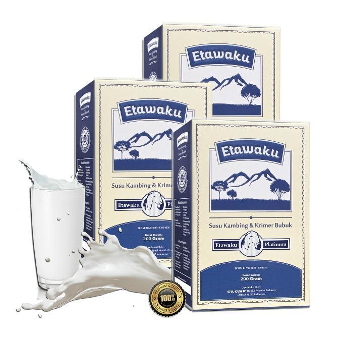 

Etawaku Platinum Susu Bubuk Kambing Etawa Atasi Permasalahan Sesak Nafas Original Asli