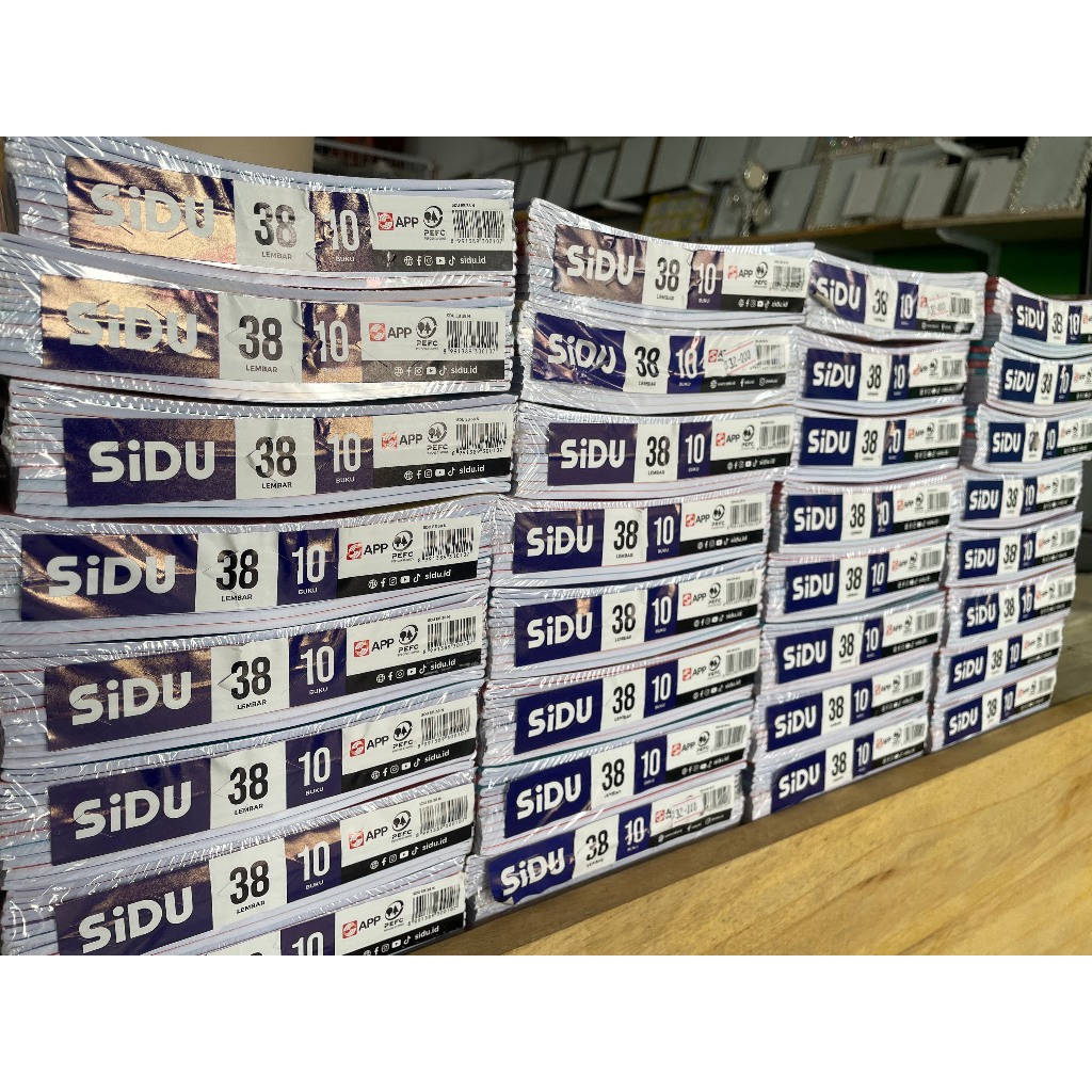 

(10pc) BUKU TULIS SIDU 38 LBR / BUKU SEKOLAH ANAK SINAR DUNIA