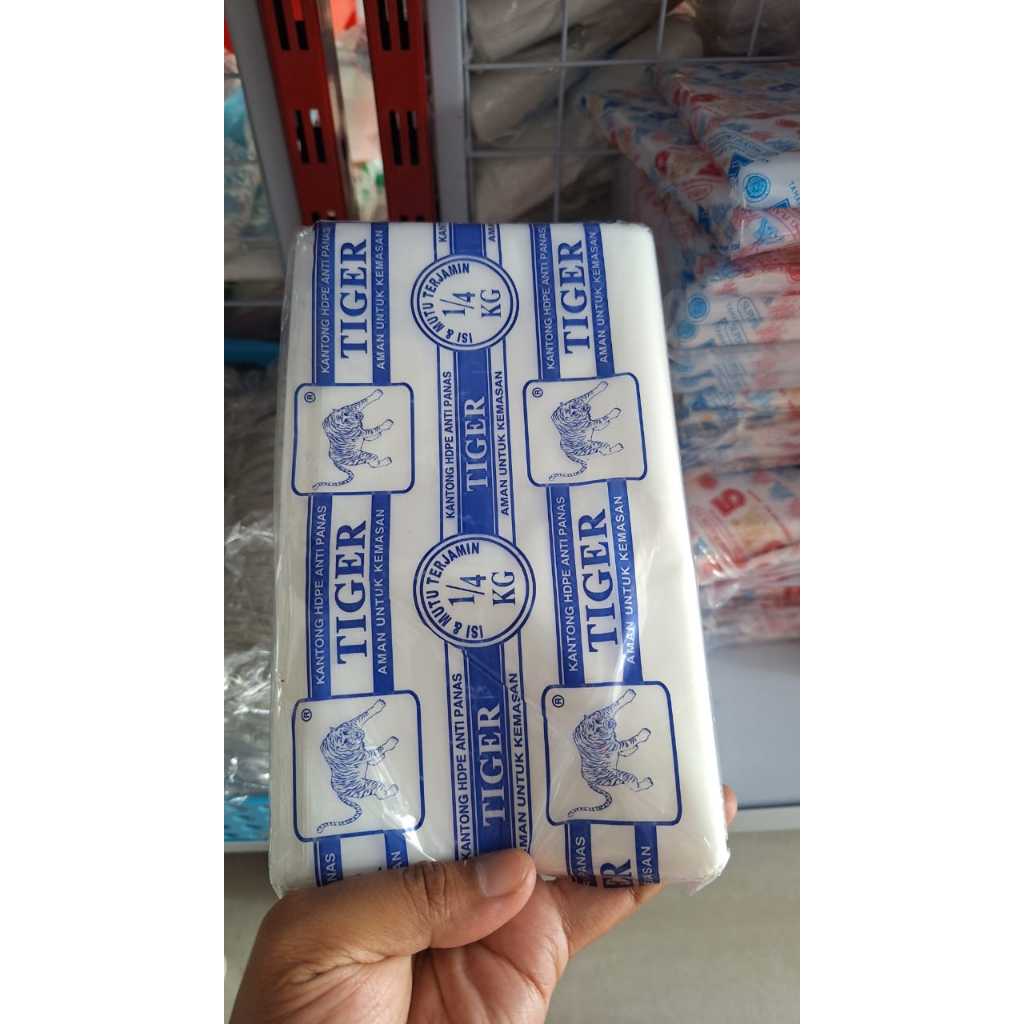 Plastik HDPE Anti Panas Tiger Kiloan Bening/Plastik Makanan