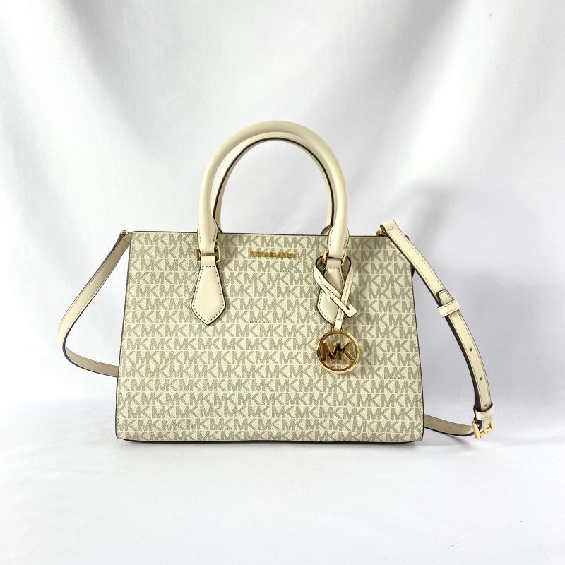 MK Sheila medium Satchel Vanilla n