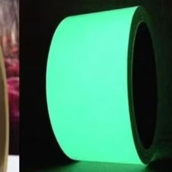 

stiker fosfor menyala di gelap glowing the dark 2" x 45m