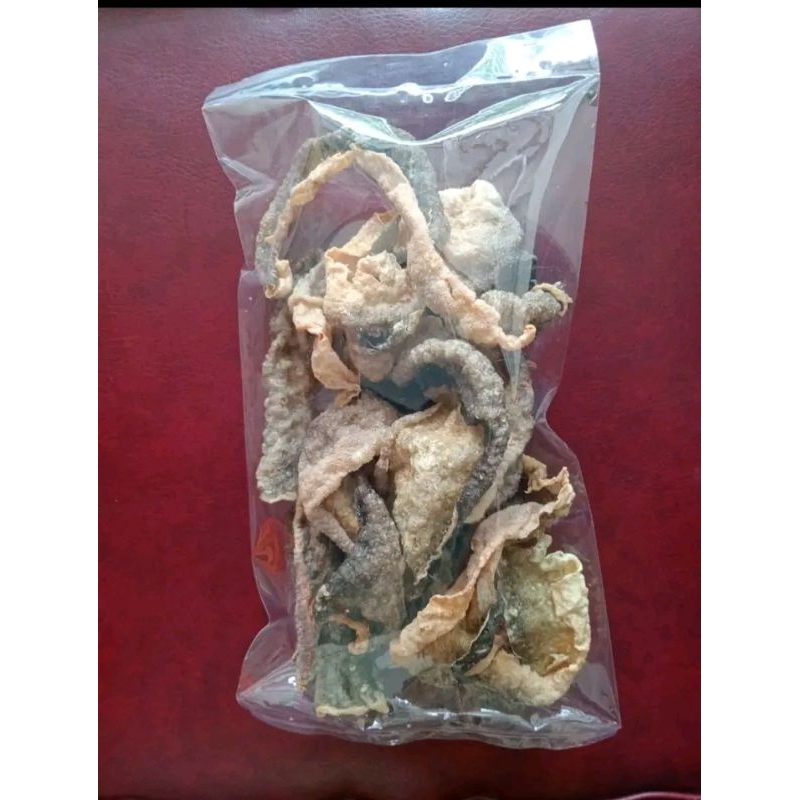 Kerupuk Keripik Ikan Patin | Ikan Salmon Lokal Matang Halal MUI 100 gram