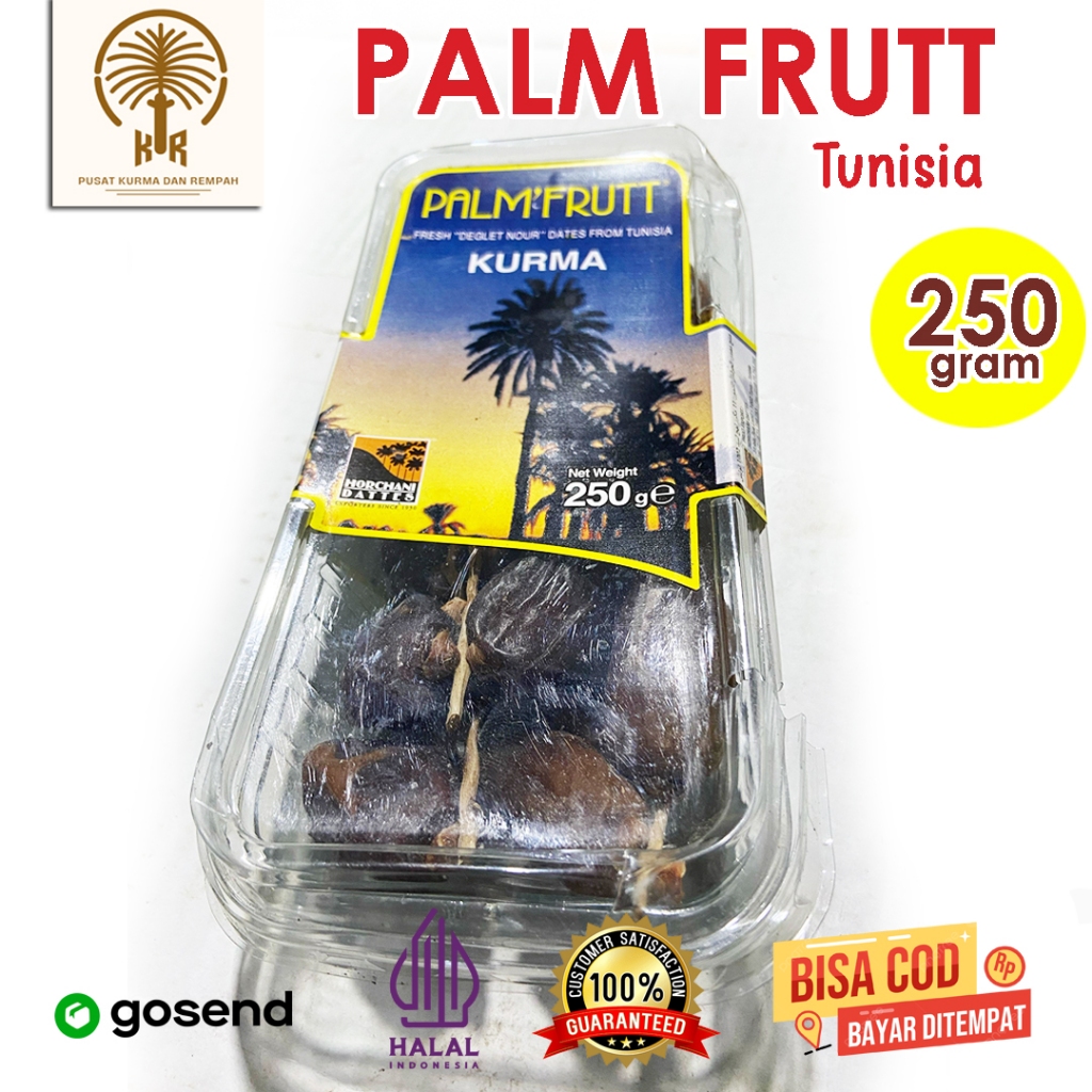 

KURMA PALM FRUTT 250 GRAM/ KURMA TANGKAI/ TUNISIA DATES/ PALM FRUIT/ PALMFRUTT/ PALMFRUIT