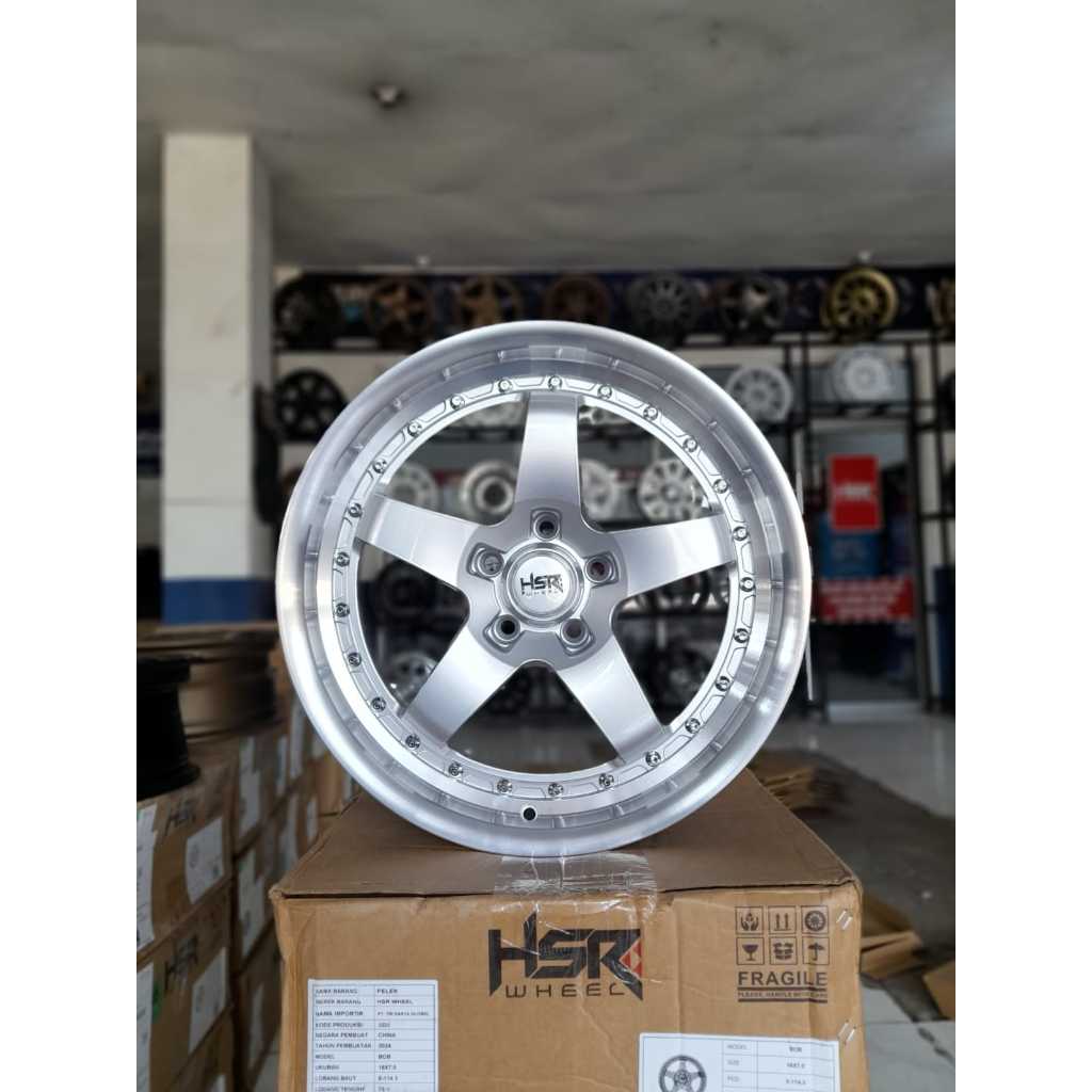 Velg celong R18 velg racing hsr ring 18 baut 5 civic accord camry zenix xpander dll