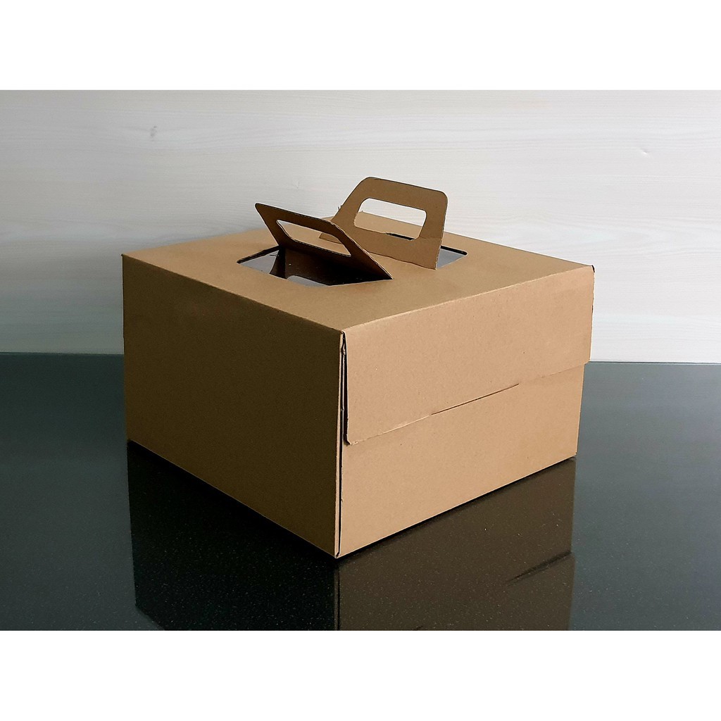 

Kardus Karton Polos / Box Polos Corrugated Handle (Uk. 25 x 25 x 15 cm)