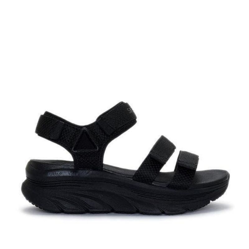 Skechers D'Lux Walker Women's Sandal - Black Original