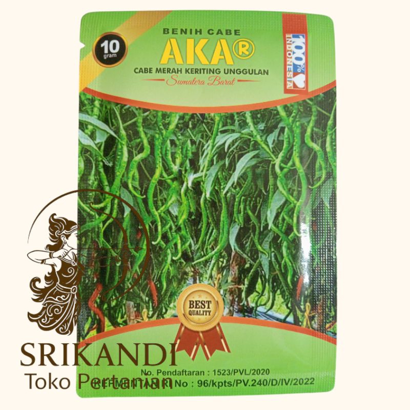 Benih cabe akar unggul 10gr lokal sumatra original