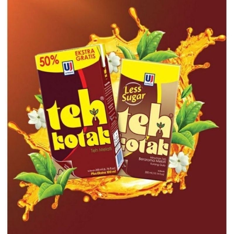 

TEH KOTAK/ TEH KEMASAN 300ML/ TEH/TEH KOTAK JASMINE/ TEH JASMINE/ TEH