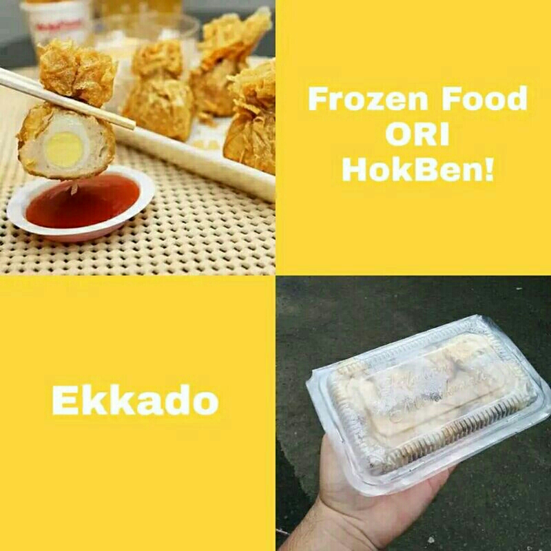 

Ekkado otentik Hok*en isi 8 / bento telur puyuh