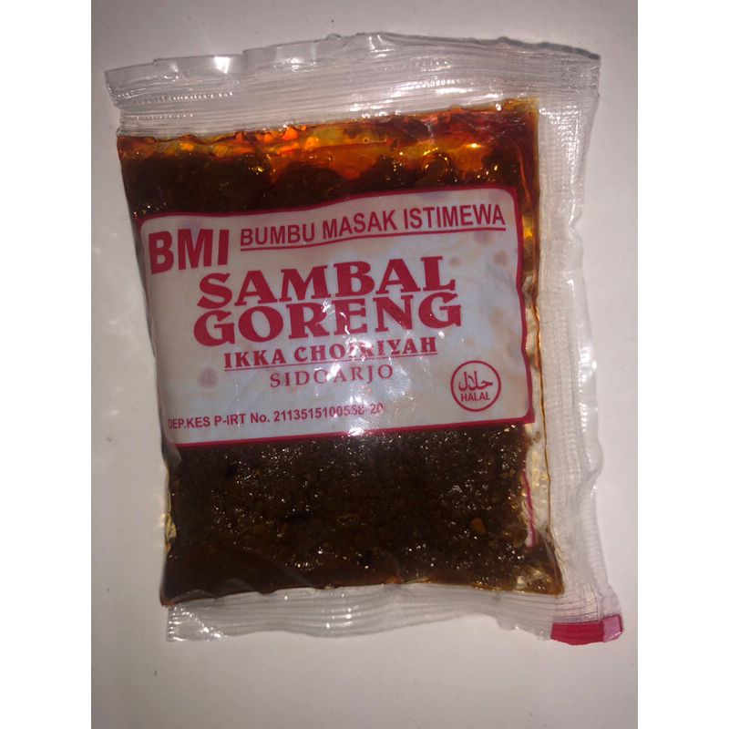 

SAMBAL GORENG - bumbu masak bmi / bmn / bmm