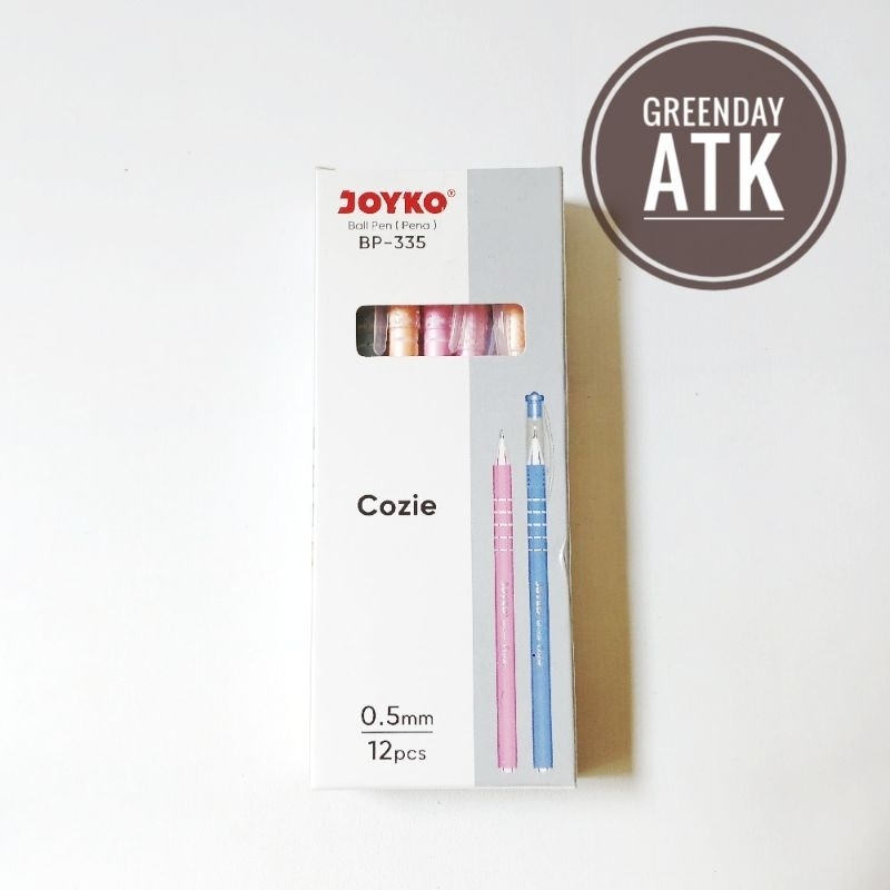 

Pulpen / Ballpoint Joyko Cozie BP-335 0.5mm 1 pak/box isi 12 pcs