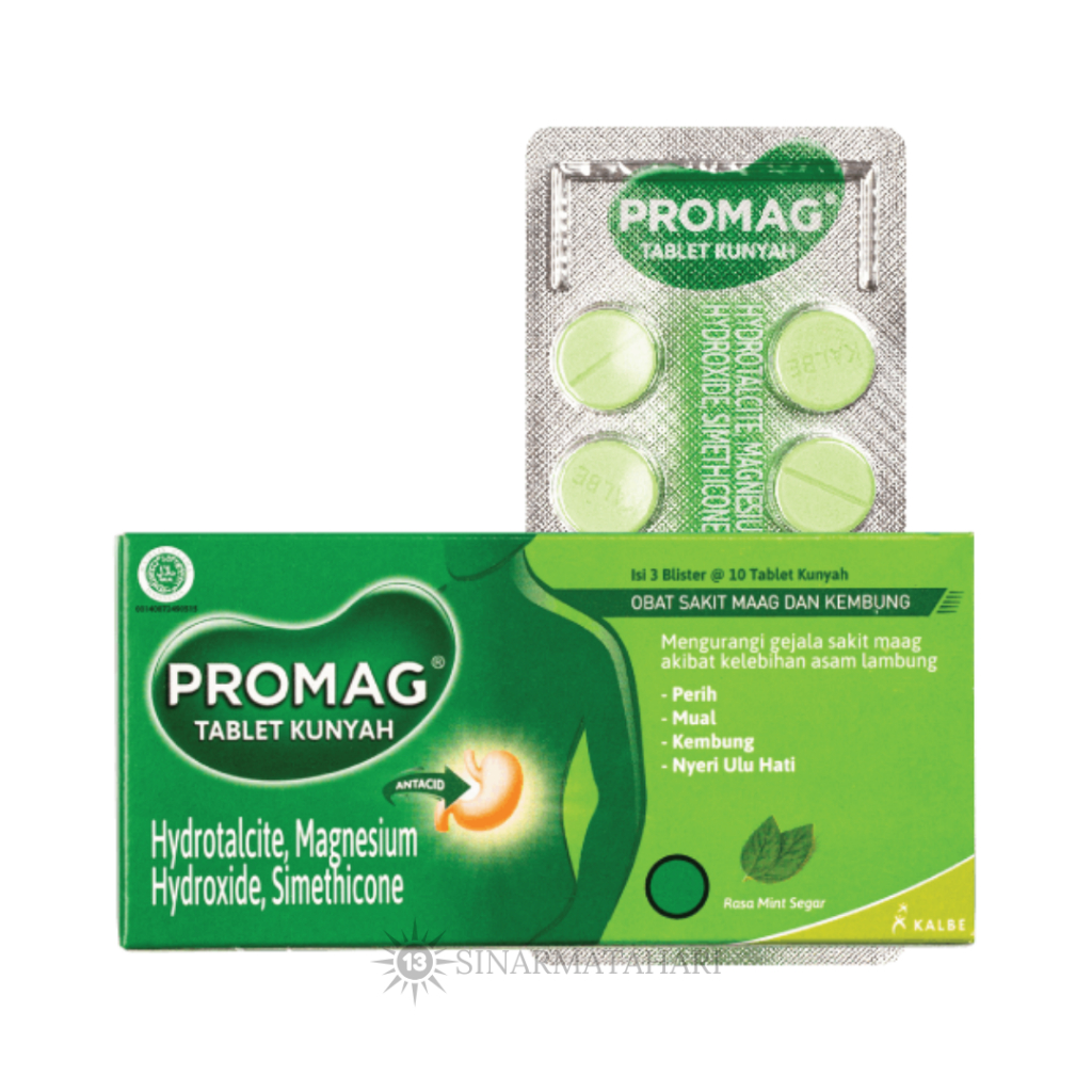 PROMAG TABLET OBAT SAKIT MAAG BLISTER / PROMAG TABLET