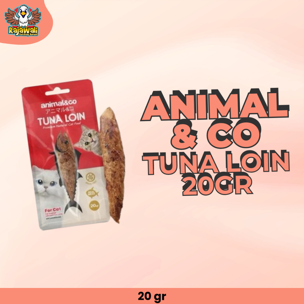 Rajawali Petshop Animal & Co Tuna Loin 20gr ANC Tuna Loin