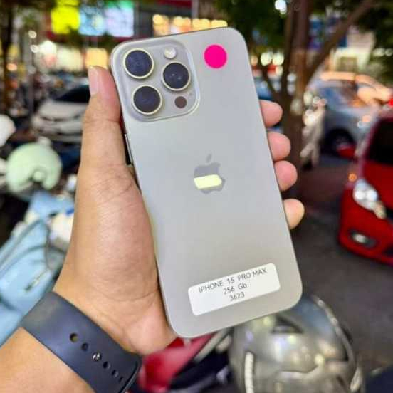 iPhone 15 Pro Max 256GB ex iBox Beacukai IMEI Permanen 100% Second Original Resmi