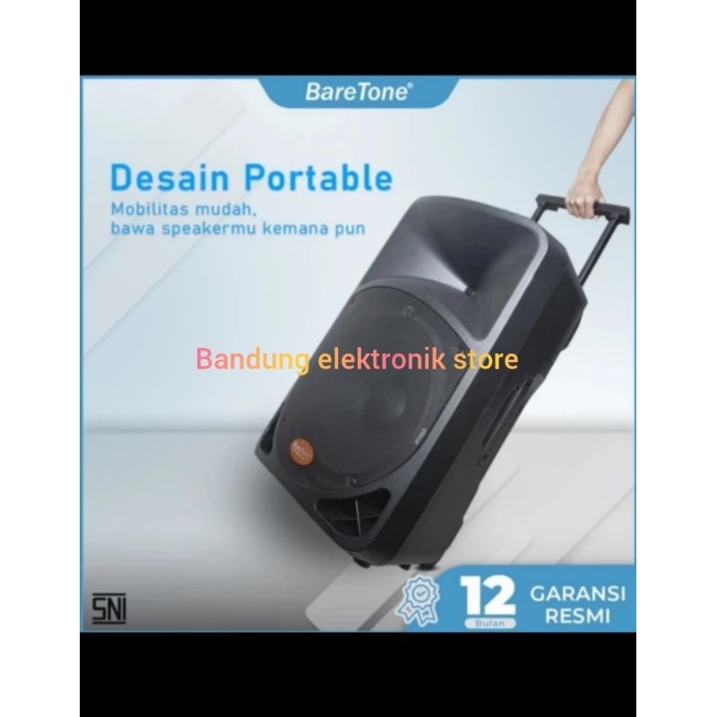 speaker portable baretone 15 BWR