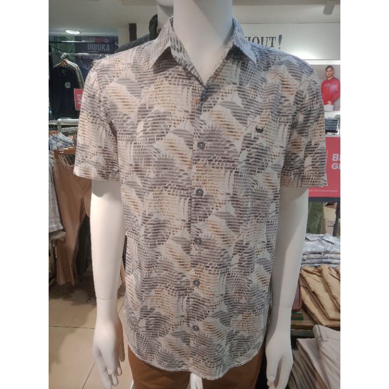 Watchout Kemeja Pendek Printing Hawai WS514650823