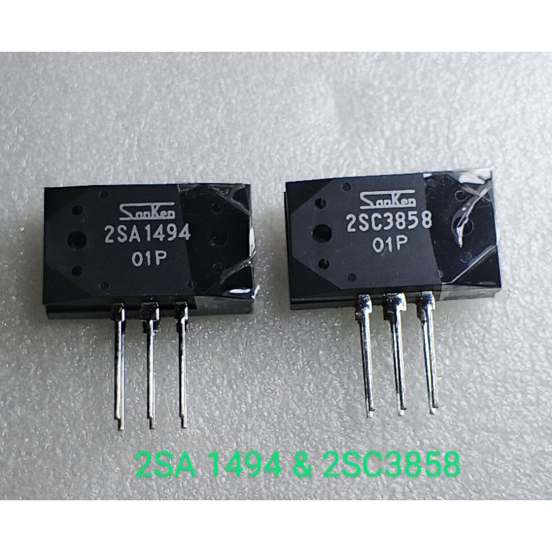 TR POWER SANKEN SA 1494 & SC 3858 SUPER ASLI ORIGINAL SET