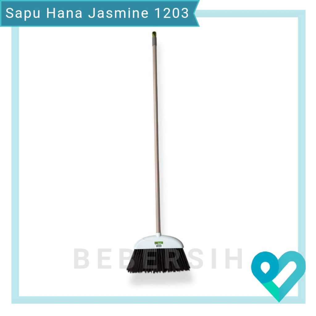 Sapu Hana Ringbell Coklat Jasmine BRO1203/Sapu Hana Putih Coklat Estetik